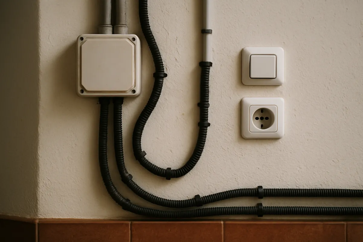 Instalación en una vivienda de Albacete